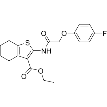 Ethyl 2-(2-(4-fluorophenoxy)acetamido)-4,5,6,7-tetrahydrobenzo[b]thiophene-3-carboxylate|CS-0314965