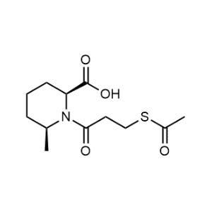 (2S,6S)-1-(3-(Acetylthio)propanoyl)-6-methylpiperidine-2-carboxylic acid|CS-0315117