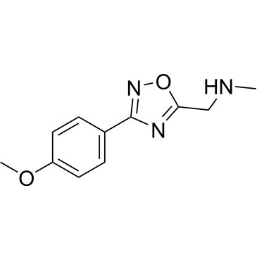 1-(3-(4-Methoxyphenyl)-1,2,4-oxadiazol-5-yl)-N-methylmethanamine|CS-0315457