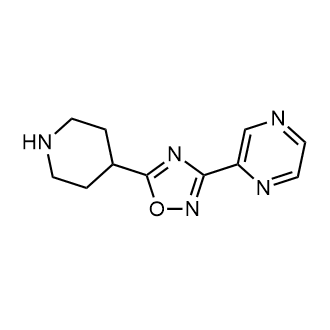 5-(Piperidin-4-yl)-3-(pyrazin-2-yl)-1,2,4-oxadiazole|CS-0315548
