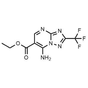 Ethyl 7-amino-2-(trifluoromethyl)-[1,2,4]triazolo[1,5-a]pyrimidine-6-carboxylate|CS-0315650