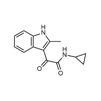 N-cyclopropyl-2-(2-methyl-1H-indol-3-yl)-2-oxoacetamide|CS-0315664