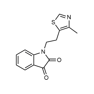 1-(2-(4-Methylthiazol-5-yl)ethyl)indoline-2,3-dione|CS-0315675