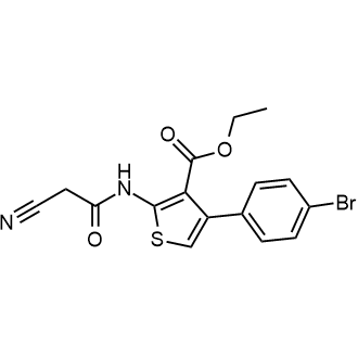 Ethyl 4-(4-bromophenyl)-2-(2-cyanoacetamido)thiophene-3-carboxylate|CS-0315840