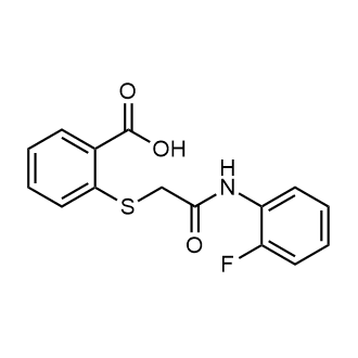 2-((2-((2-Fluorophenyl)amino)-2-oxoethyl)thio)benzoic acid|CS-0316032
