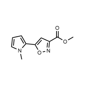 Methyl 5-(1-methyl-1H-pyrrol-2-yl)isoxazole-3-carboxylate|CS-0316501
