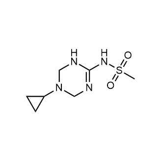N-(5-cyclopropyl-1,4,5,6-tetrahydro-1,3,5-triazin-2-yl)methanesulfonamide|CS-0316611