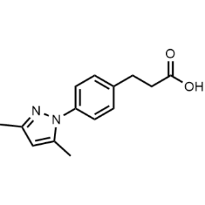 3-(4-(3,5-Dimethyl-1H-pyrazol-1-yl)phenyl)propanoic acid|CS-0316789