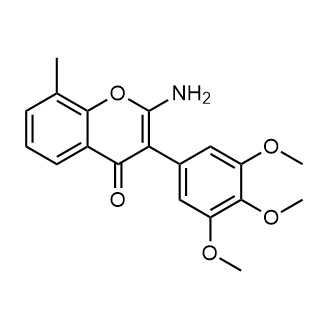 2-Amino-8-methyl-3-(3,4,5-trimethoxyphenyl)-4H-chromen-4-one|CS-0316923