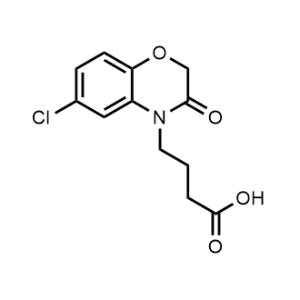 4-(6-Chloro-3-oxo-2,3-dihydro-4H-benzo[b][1,4]oxazin-4-yl)butanoic acid|CS-0317026