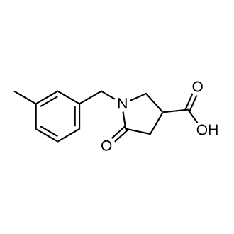 1-(3-Methylbenzyl)-5-oxopyrrolidine-3-carboxylic acid|CS-0317095