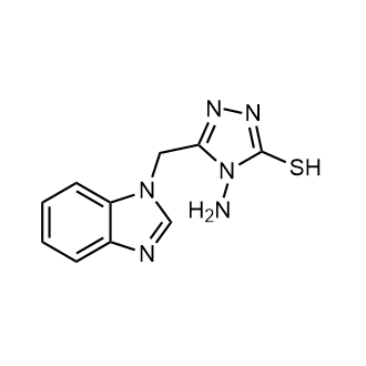 5-((1H-benzo[d]imidazol-1-yl)methyl)-4-amino-4H-1,2,4-triazole-3-thiol|CS-0317168