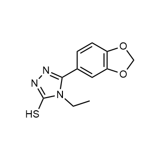 5-(Benzo[d][1,3]dioxol-5-yl)-4-ethyl-4H-1,2,4-triazole-3-thiol|CS-0317179