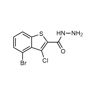 4-Bromo-3-chlorobenzo[b]thiophene-2-carbohydrazide|CS-0317249