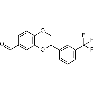 4-Methoxy-3-((3-(trifluoromethyl)benzyl)oxy)benzaldehyde|CS-0317355