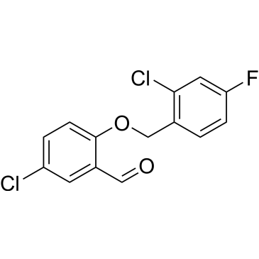 5-Chloro-2-((2-chloro-4-fluorobenzyl)oxy)benzaldehyde|CS-0317378