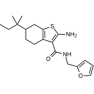 2-Amino-N-(furan-2-ylmethyl)-6-(tert-pentyl)-4,5,6,7-tetrahydrobenzo[b]thiophene-3-carboxamide|CS-0317525