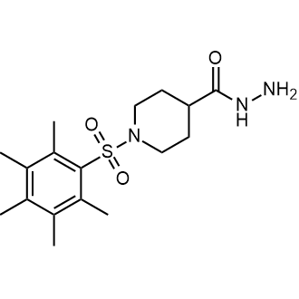 1-((2,3,4,5,6-Pentamethylphenyl)sulfonyl)piperidine-4-carbohydrazide|CS-0317528