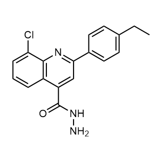 8-Chloro-2-(4-ethylphenyl)quinoline-4-carbohydrazide|CS-0317558