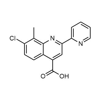 7-Chloro-8-methyl-2-(pyridin-2-yl)quinoline-4-carboxylic acid|CS-0317564