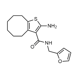 2-Amino-N-(furan-2-ylmethyl)-4,5,6,7,8,9-hexahydrocycloocta[b]thiophene-3-carboxamide|CS-0317571