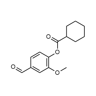 4-Formyl-2-methoxyphenyl cyclohexanecarboxylate|CS-0317598