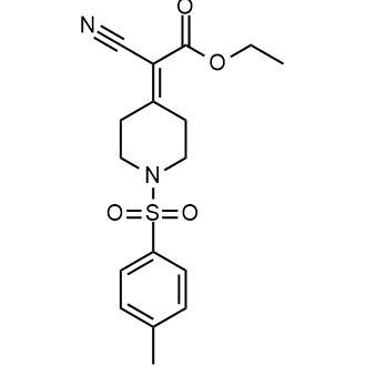 Ethyl 2-cyano-2-(1-tosylpiperidin-4-ylidene)acetate|CS-0317605