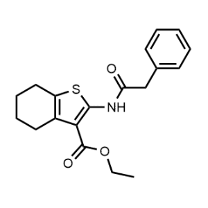 Ethyl 2-(2-phenylacetamido)-4,5,6,7-tetrahydrobenzo[b]thiophene-3-carboxylate|CS-0317670