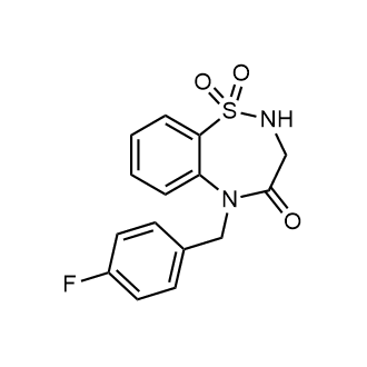 5-(4-Fluorobenzyl)-2,3-dihydrobenzo[f][1,2,5]thiadiazepin-4(5H)-one 1,1-dioxide|CS-0318580