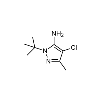 1-(Tert-butyl)-4-chloro-3-methyl-1H-pyrazol-5-amine|CS-0318660