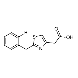 2-(2-(2-Bromobenzyl)thiazol-4-yl)acetic acid|CS-0318855