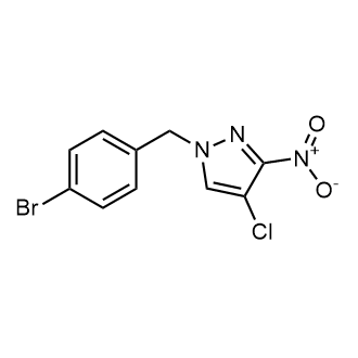 1-(4-Bromobenzyl)-4-chloro-3-nitro-1H-pyrazole|CS-0318958