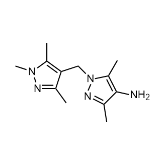 3,5-Dimethyl-1-((1,3,5-trimethyl-1H-pyrazol-4-yl)methyl)-1H-pyrazol-4-amine|CS-0318964
