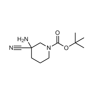 Tert-butyl 3-amino-3-cyanopiperidine-1-carboxylate|CS-0319093