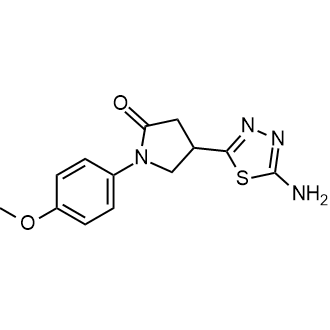 4-(5-Amino-1,3,4-thiadiazol-2-yl)-1-(4-methoxyphenyl)pyrrolidin-2-one|CS-0319220