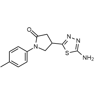 4-(5-Amino-1,3,4-thiadiazol-2-yl)-1-(p-tolyl)pyrrolidin-2-one|CS-0319221