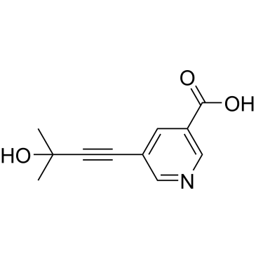 5-(3-Hydroxy-3-methylbut-1-yn-1-yl)nicotinic acid|CS-0319226