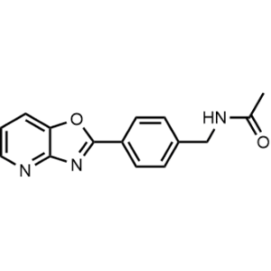 N-(4-(oxazolo[4,5-b]pyridin-2-yl)benzyl)acetamide|CS-0319275
