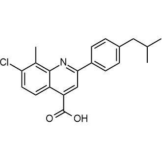 7-Chloro-2-(4-isobutylphenyl)-8-methylquinoline-4-carboxylic acid|CS-0319319