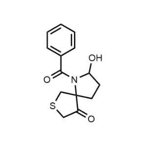 1-Benzoyl-2-hydroxy-7-thia-1-azaspiro[4.4]Nonan-9-one|CS-0319562