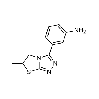3-(6-Methyl-5,6-dihydrothiazolo[2,3-c][1,2,4]triazol-3-yl)aniline|CS-0319579