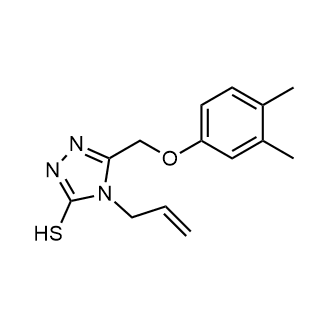 4-Allyl-5-((3,4-dimethylphenoxy)methyl)-4H-1,2,4-triazole-3-thiol|CS-0319594