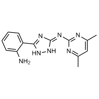 2-(5-((4,6-Dimethylpyrimidin-2-yl)imino)-2,5-dihydro-1H-1,2,4-triazol-3-yl)aniline|CS-0319600