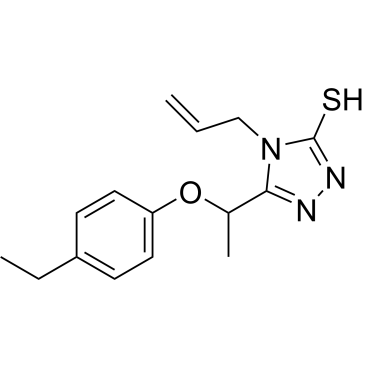 4-Allyl-5-(1-(4-ethylphenoxy)ethyl)-4H-1,2,4-triazole-3-thiol|CS-0319602