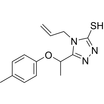 4-Allyl-5-(1-(p-tolyloxy)ethyl)-4H-1,2,4-triazole-3-thiol|CS-0319625