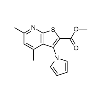 Methyl 4,6-dimethyl-3-(1H-pyrrol-1-yl)thieno[2,3-b]pyridine-2-carboxylate|CS-0319651