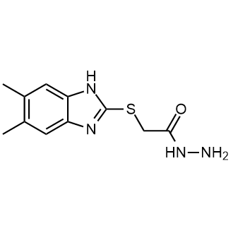 2-((5,6-Dimethyl-1H-benzo[d]imidazol-2-yl)thio)acetohydrazide|CS-0319663