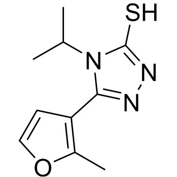 4-Isopropyl-5-(2-methylfuran-3-yl)-4H-1,2,4-triazole-3-thiol|CS-0319780