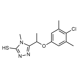 5-(1-(4-Chloro-3,5-dimethylphenoxy)ethyl)-4-methyl-4H-1,2,4-triazole-3-thiol|CS-0319782