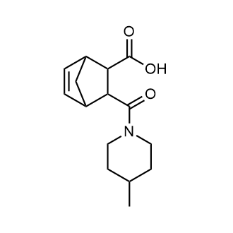 3-(4-Methylpiperidine-1-carbonyl)bicyclo[2.2.1]Hept-5-ene-2-carboxylic acid|CS-0320052